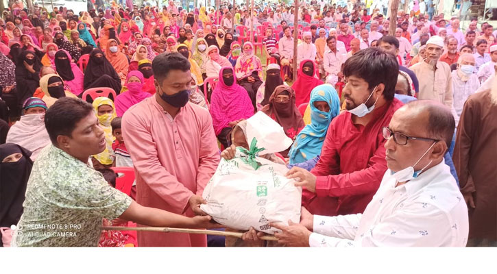 রূপগঞ্জে ৬ হাজার পরিবারকে ত্রাণ দিল বসুন্ধরা